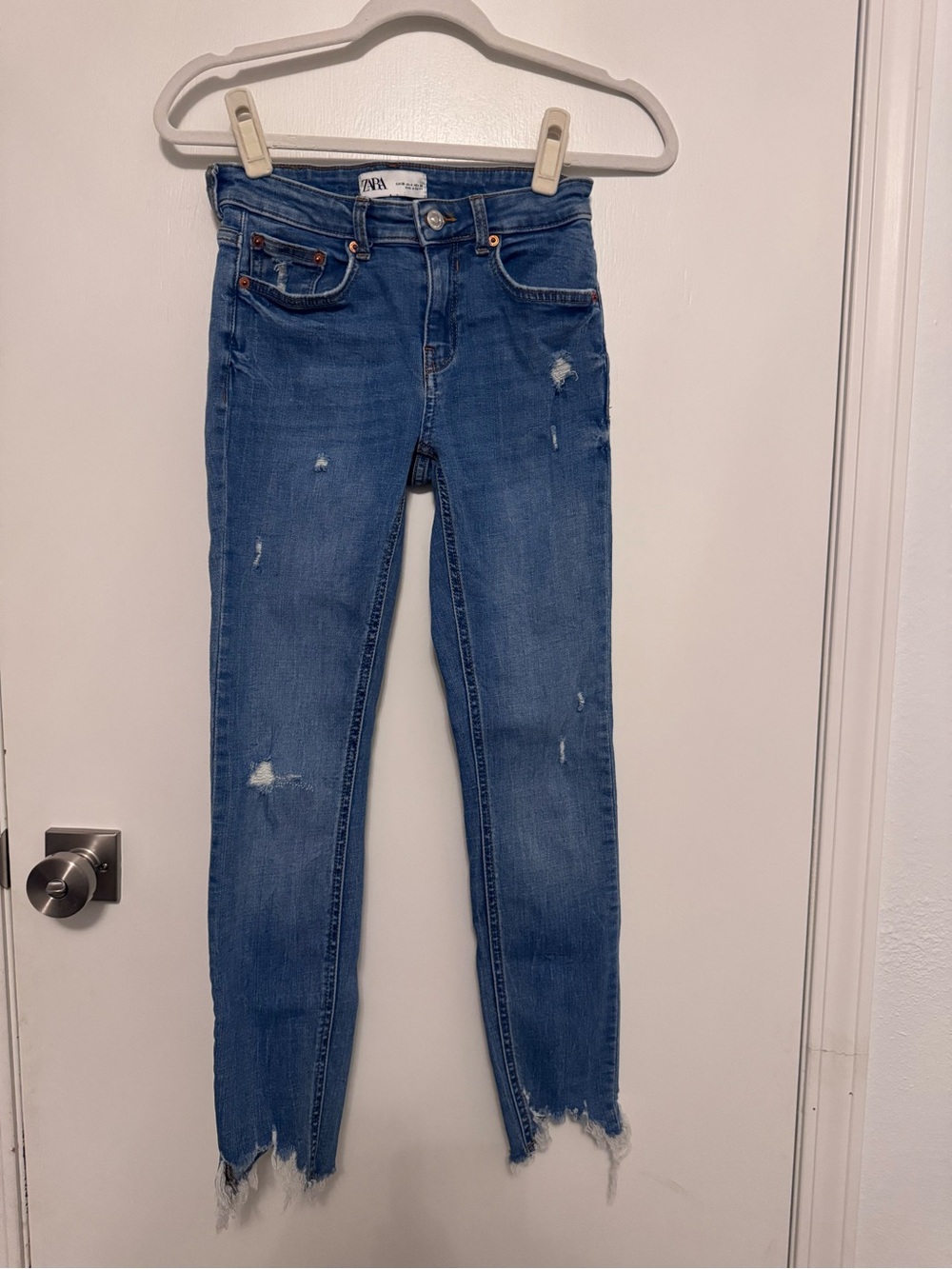 Zara The Skinny in Cies Blue Jeans